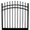 Regis 3131 Arched Aluminum Gate w/ Fully Welded Frame