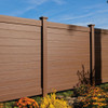 Catalyst Madison TimberGrain Privacy Fence - Sierra Blend
