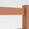 Catalyst Coronado TimberGrain Ranch Rail Vinyl Post - Sierra Blend