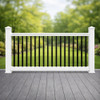 200 Series Whitmer Level Railing Section - AI Generated Lifestyle Image