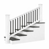 200 Series Whitmer Stair Railing Section - AI Generated Representation