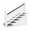400 Series Model Stair Railing Section - AI Generated Representation