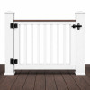400 Series Model Vinyl Railing Gate - AI Representation