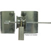 Fence-Loc FL400 Heavy Duty Single Gate Latch from Cargo Protectors with Pad Lock (not included)