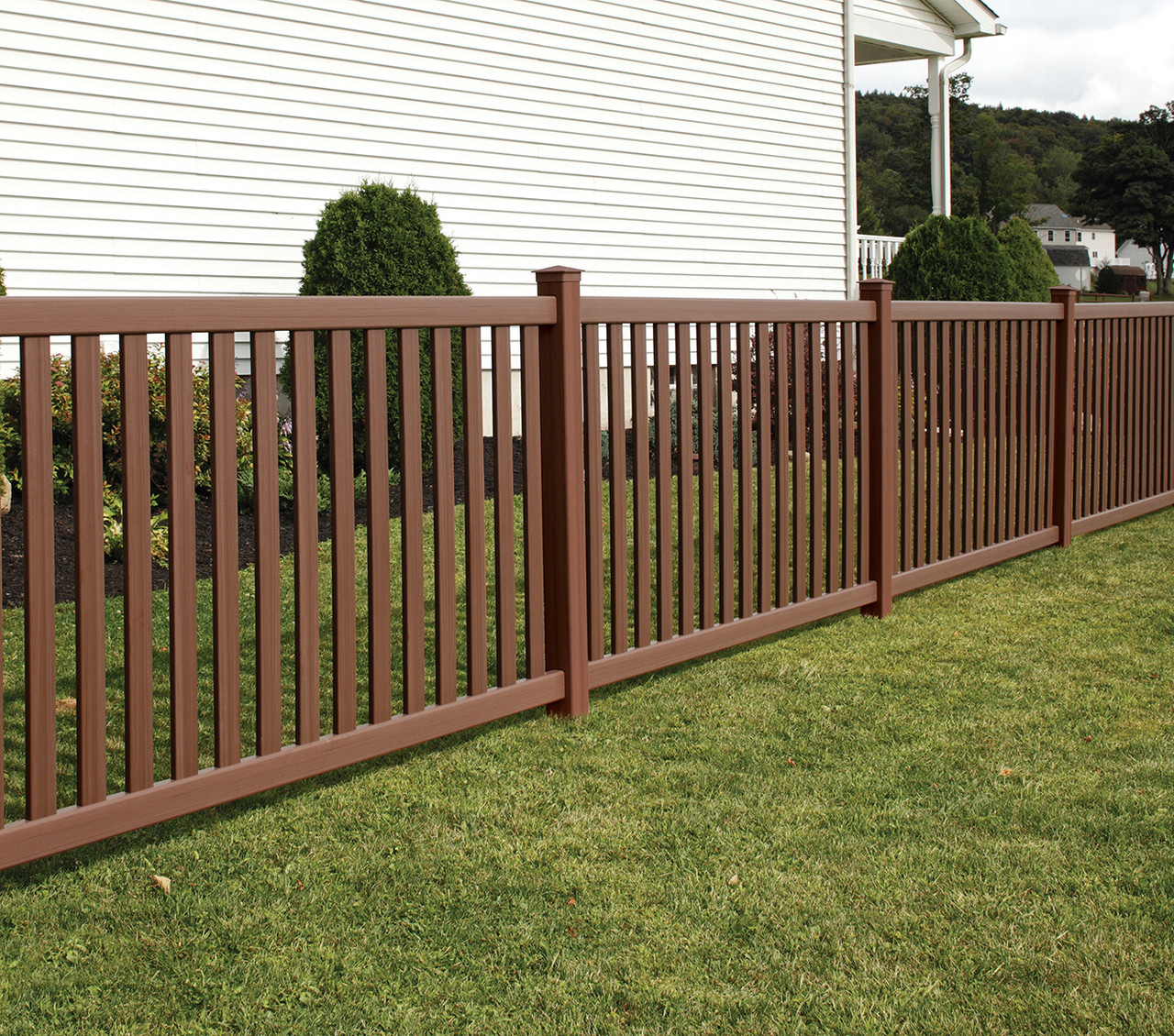 Bufftech Baron Fence with Brazilian Blend CertaGrain Finish