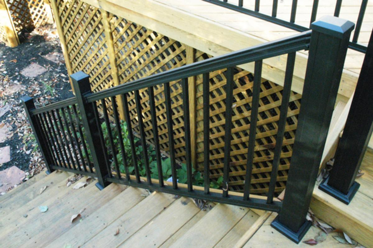 aluminum deck balusters stairs