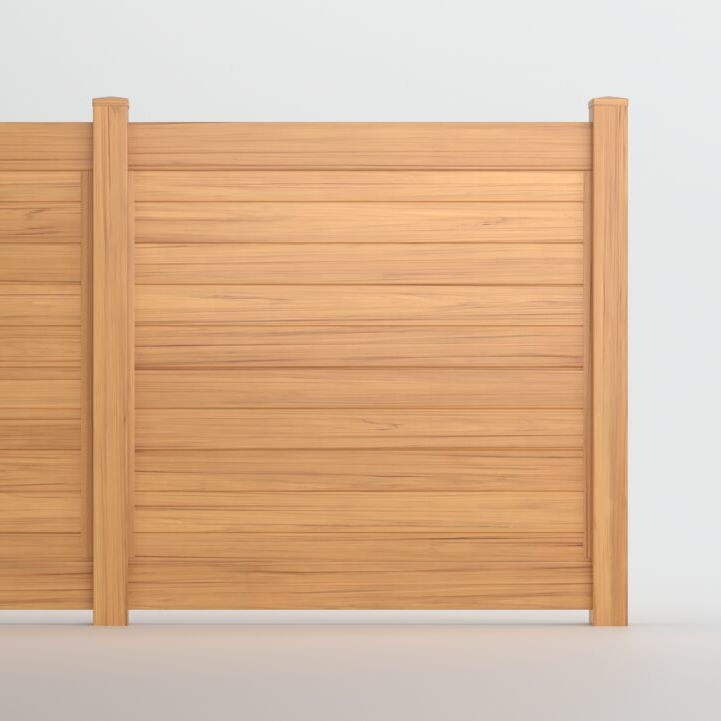Catalyst Madison Select Woodgrain Privacy Fence Panel