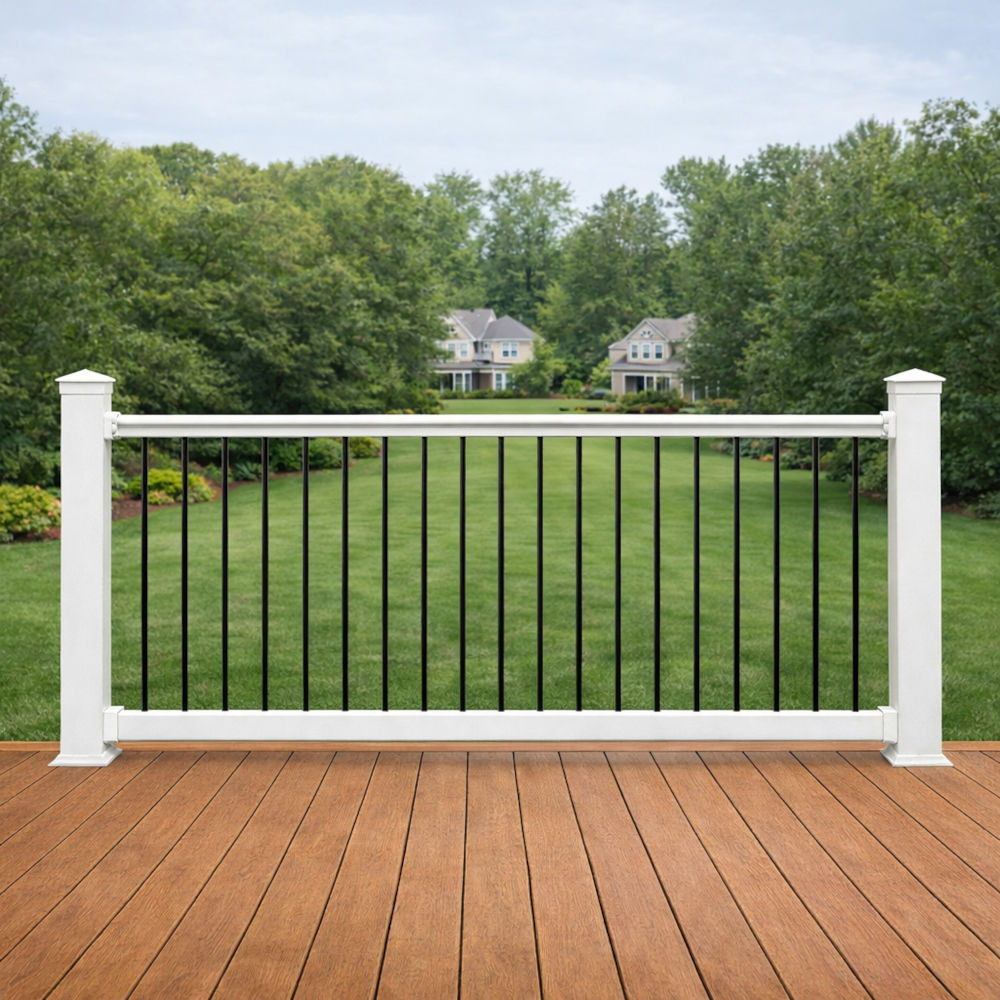 200 Series York Level Railing Section - AI Generated Image