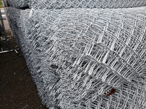 11 Gauge Galvanized (GBW) Chain Link Fabric