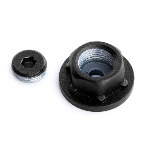 OZCO OWT Hardware Hex Cap Nut w/ Cap Removed