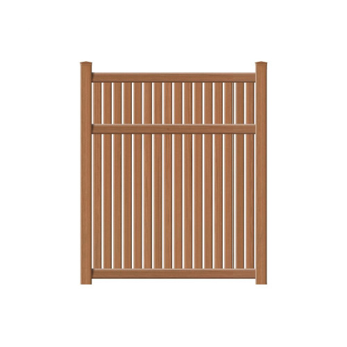 Catalyst Folly TimberGrain 3-Rail 50" PreAssembled Gate - Sierra Blend