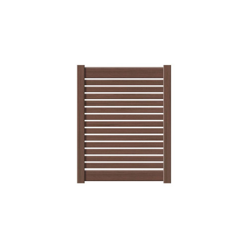 Catalyst Largo TimberGrain 50" Semi-Private PreAssembled Gate  - Brazilian Blend