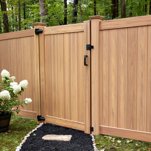 Catalyst Newbury Select Smooth Woodgrain Gate - Cypress