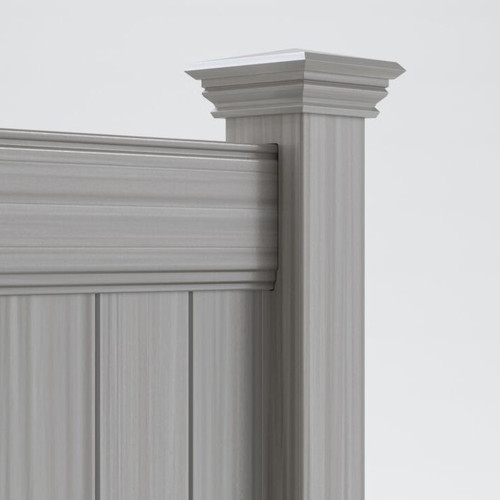 Catalyst Select Smooth Woodgrain New England Post Cap in Coastal Cedar - 73045008