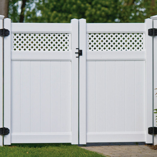 Catalyst Tybee Standard Double Gate in White - Lifestyle Image
