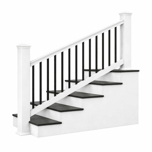 200 Series Whitmer Stair Railing Section - AI Generated Representation