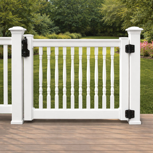 1000 Series 36" Madison Vinyl Railing Gate - White