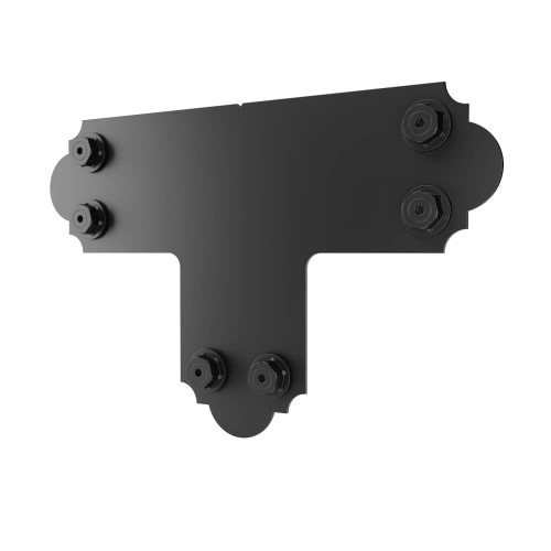 OZCO OWT LITE Laredo Sunset 5" T Truss Tie Plate Connector w/ Hex Cap Nuts - Assembled Photo