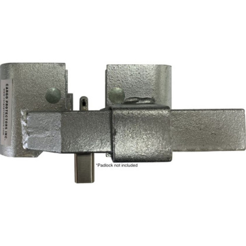 Fence-Loc FL100 Heavy Duty Double Drive Industrial Gate Latch from Cargo Protectors  - Back View