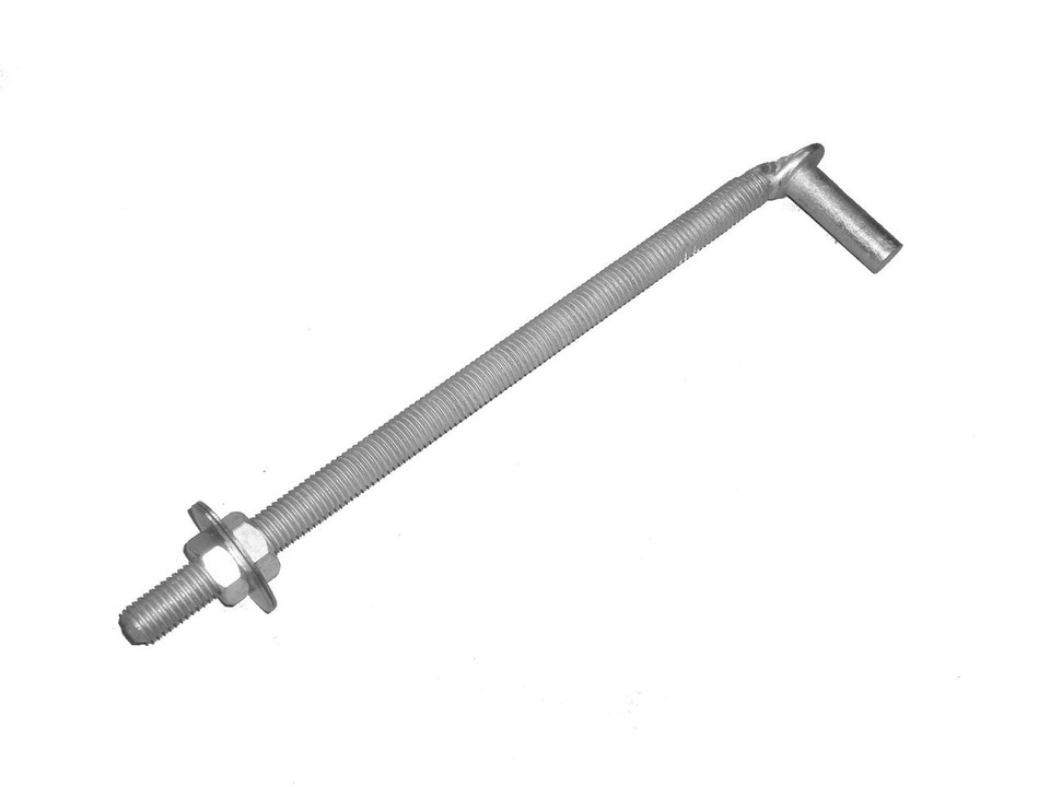 JBolt Male Chain Link Gate Hinge, Galvanized Multiple Sizes