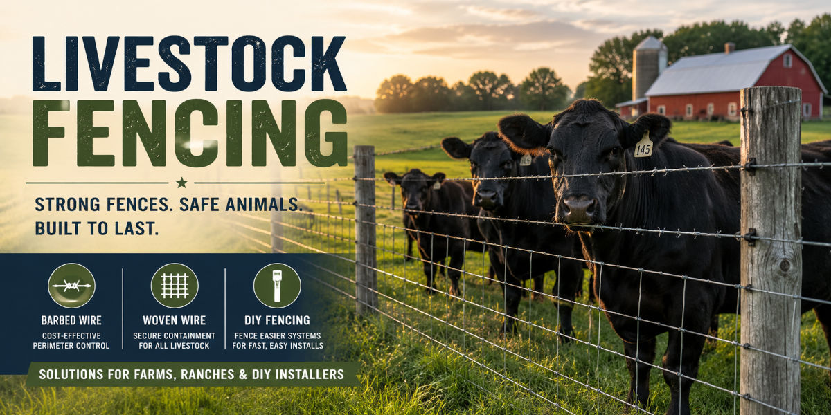 Livestock Fencing: Strong Fences. Safe Animals. Built to Last