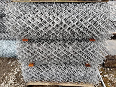 9 ga x 2 Galvanized Chain Link Fabric