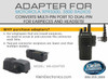 Adapter for Motorola XPR Radios - M9 [[product_type]] kleinelectronics.com 49.95