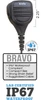 BRAVO Waterproof Shoulder Speaker Mic