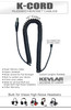 K-CORD Pro Headset Cables for High-Noise Headsets