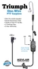 TRIUMPH  1-Wire PTT Earpiece with USBc Connector