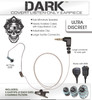 DARK Series Covert Listen-Only Earpiece