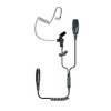 Patriot 2-Wire Surveillance PTT Earpiece For Siyata