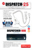 DISPATCH-25   (PTT with 25' Cable) replaces Plantronics SHS1890