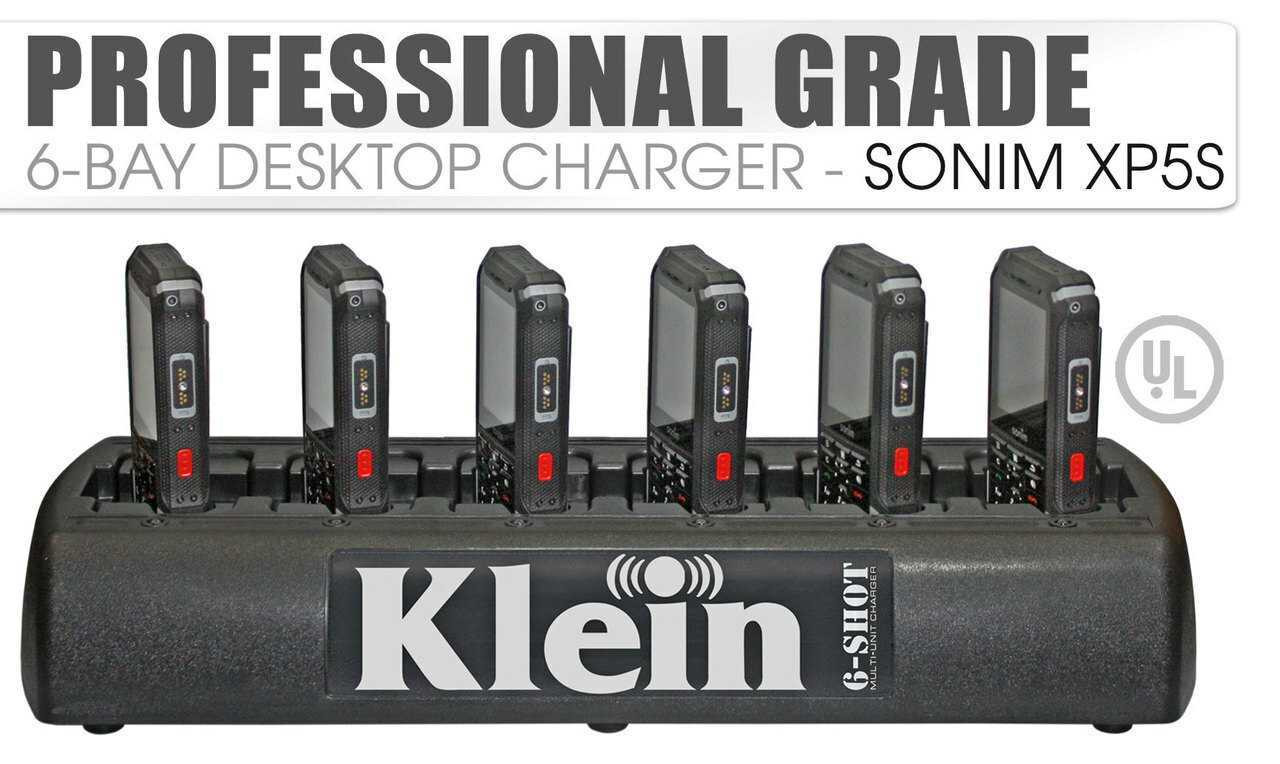 Sonim XP5S 6-Shot Slim Charger [[product_type]] kleinelectronics.com 399.95