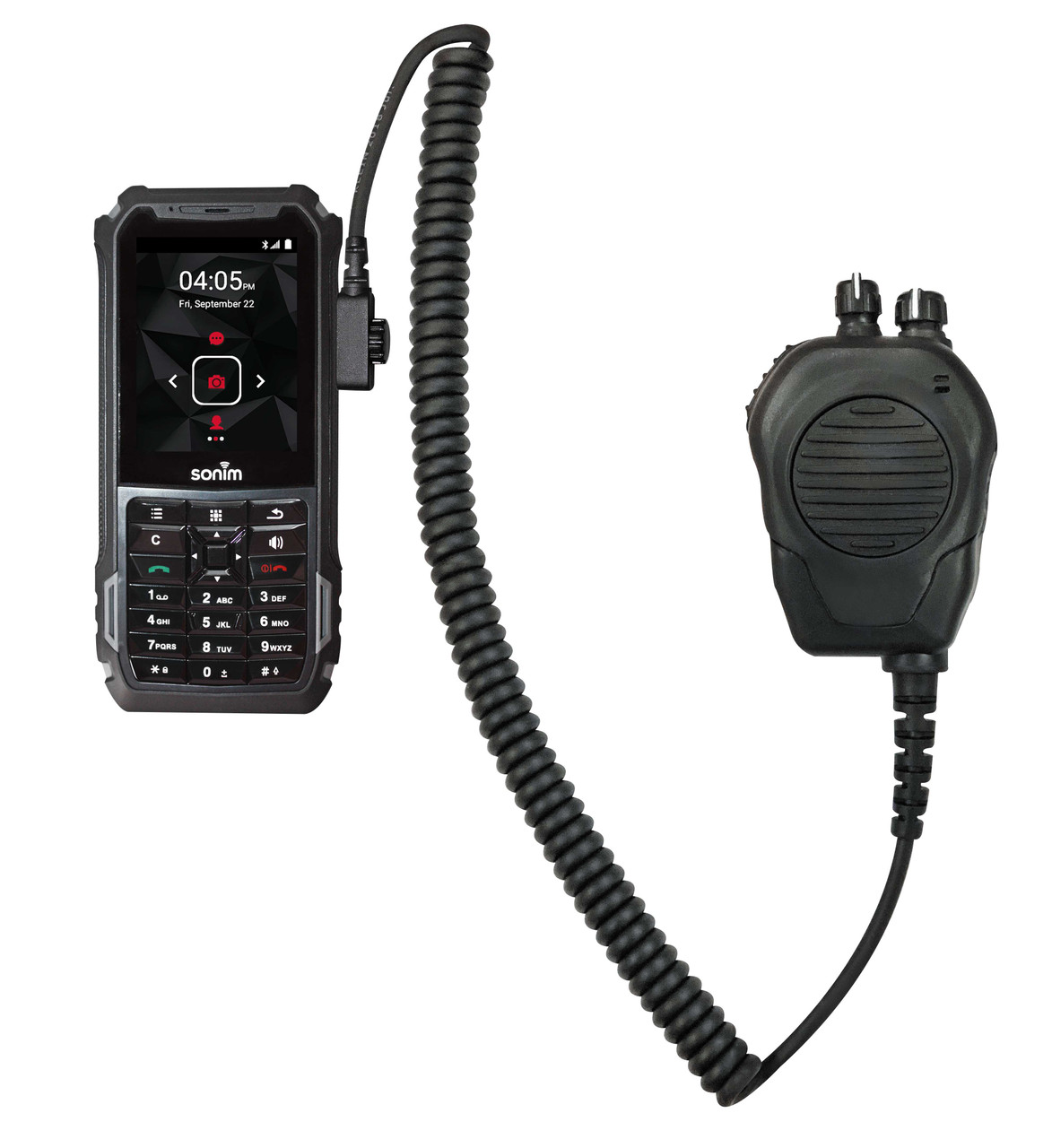 Valor® Shoulder Mic w/Channel & Volume Knobs For Sonim