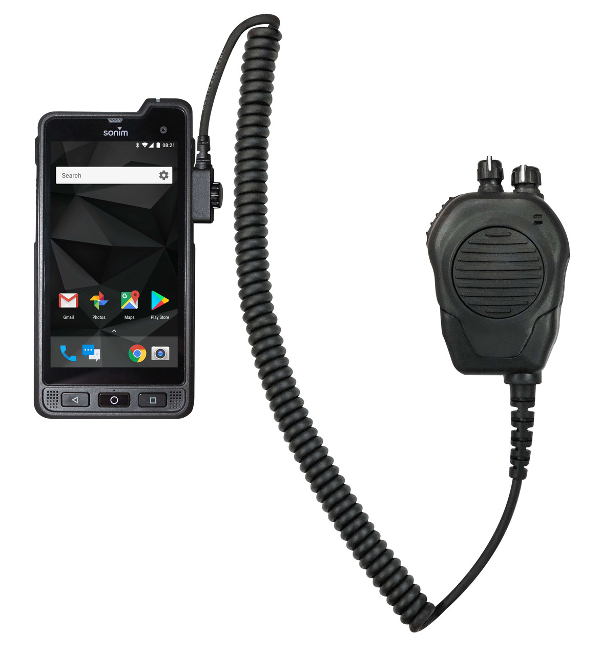 Valor® Shoulder Mic w/Channel & Volume Knobs For Sonim