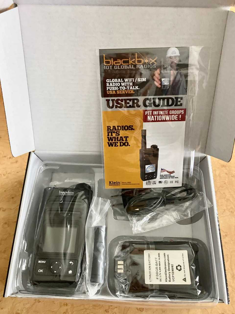 Blackbox - Nationwide IoT 2-Way Radio (1 Year Cloud & AT&T Svc Incl.) [[product_type]] kleinelectronics.com 483.95