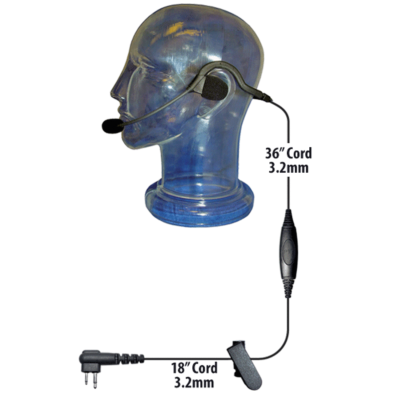 CrewChief Rugged Lightweight Headset