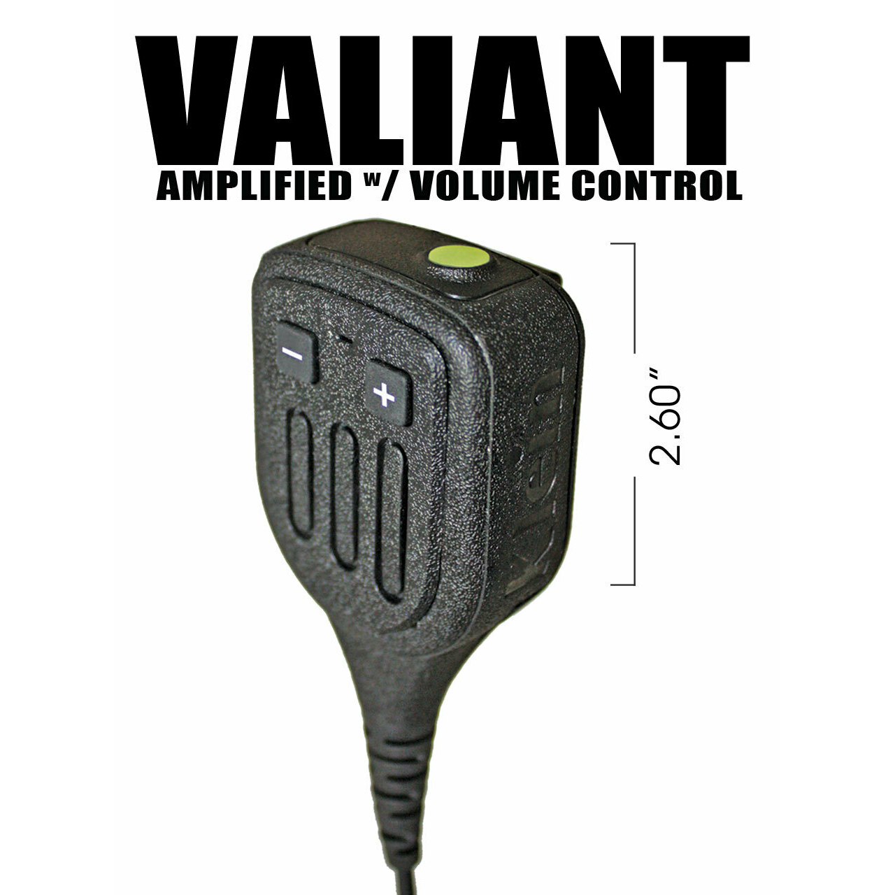 Klein VALIANT Shoulder Speaker Mic - Thumbnail 2