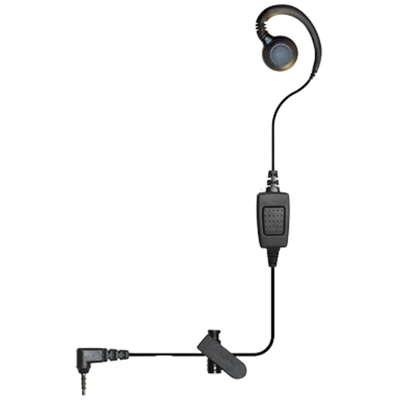 CURL 1-Wire PTT Earpiece (3.5mm connector) - Samsung [[product_type]] kleinelectronics.com 54.95