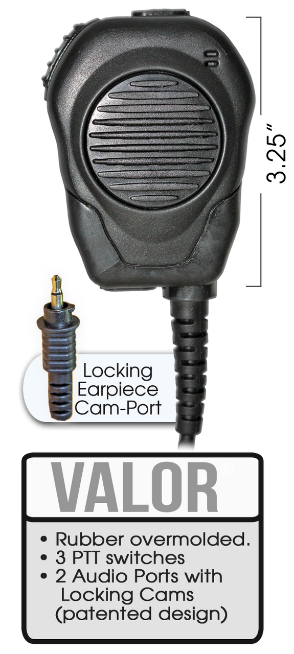 VALOR Speaker / Mic for 3.5mm Pin - SON [[product_type]] kleinelectronics.com 134.95
