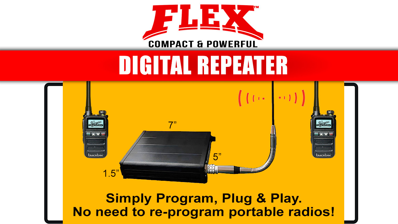 FLEX  Professional Dual-Band DMR Repeater