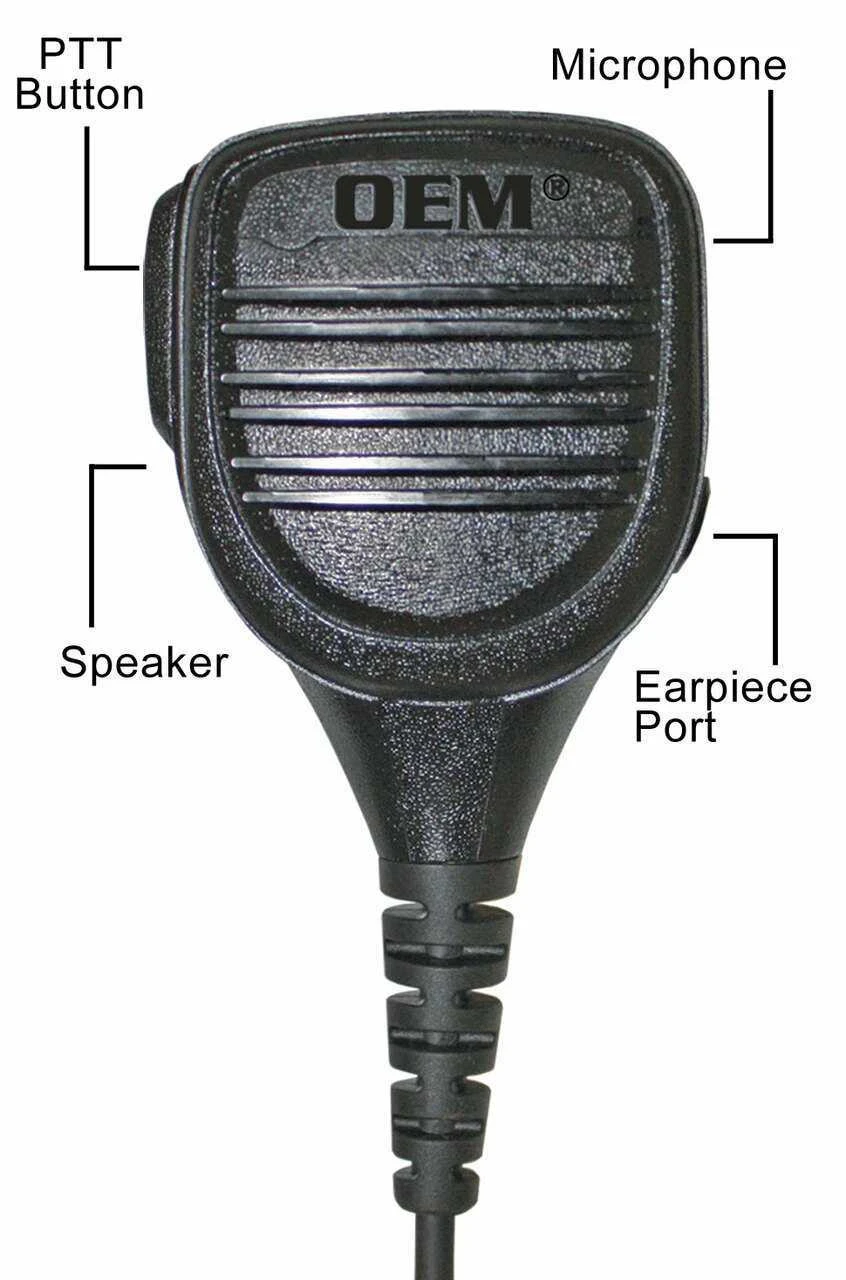 BRAVO IP67 Waterproof Shoulder Speaker Microphone For Sonim