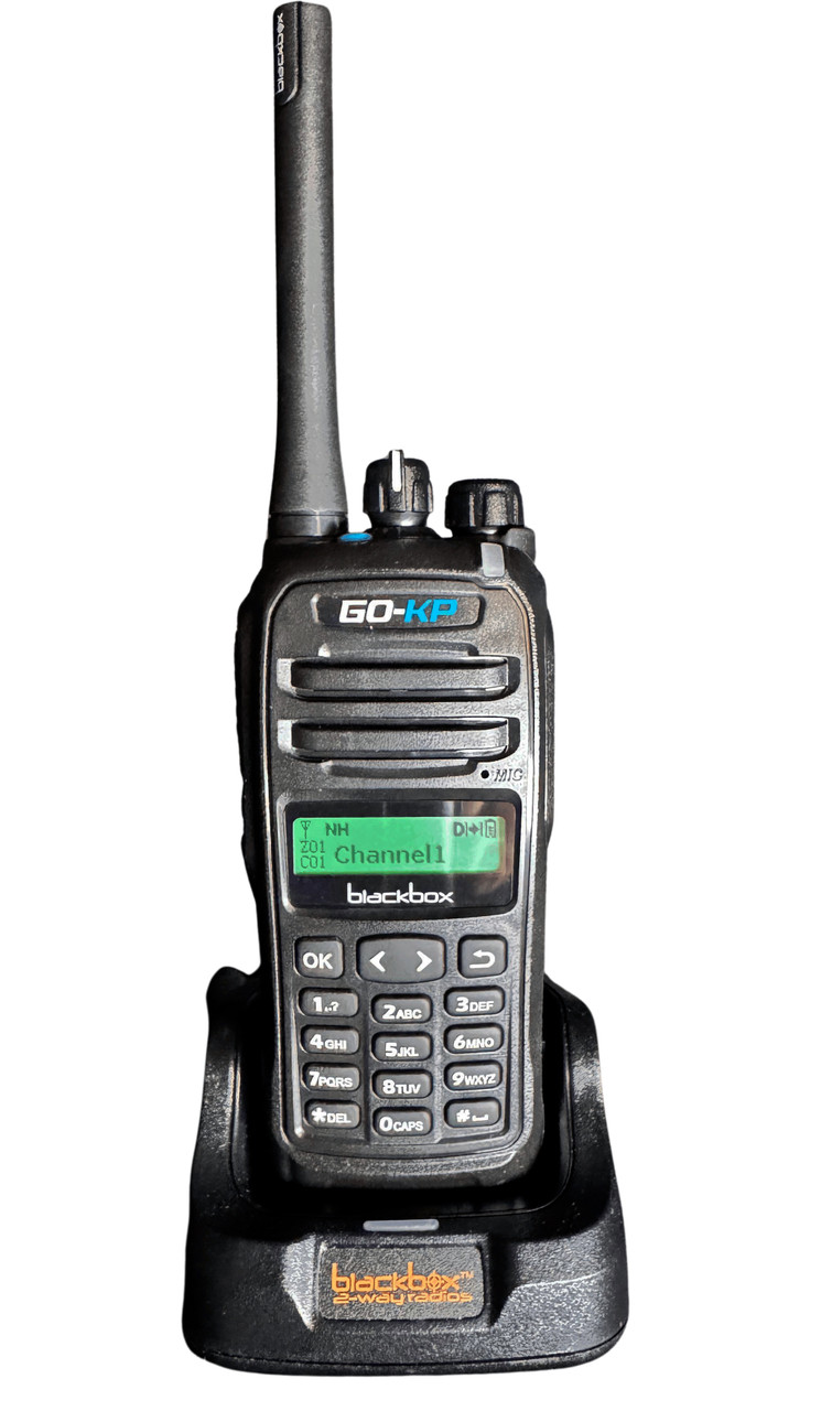 Blackbox GO!  Keypad, LCD, Bluetooth -DMR 2-Way Radio