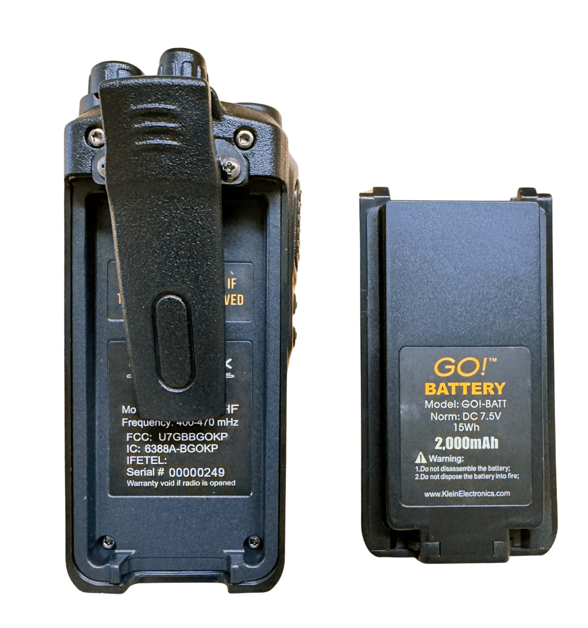 Blackbox GO!  Keypad, LCD, Bluetooth -DMR 2-Way Radio