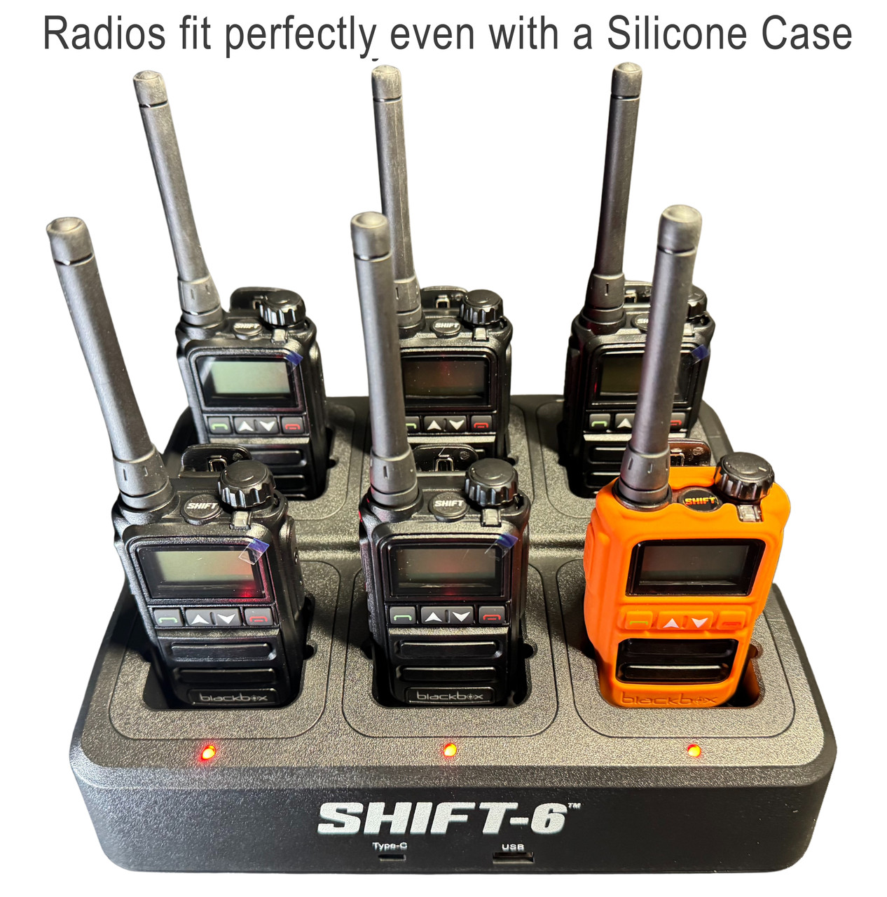 6-Unit Charger for SHIFT radios