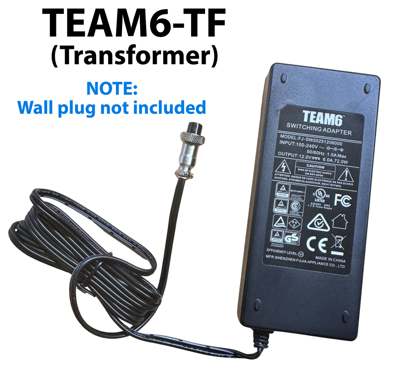 TEAM6 Power Supply