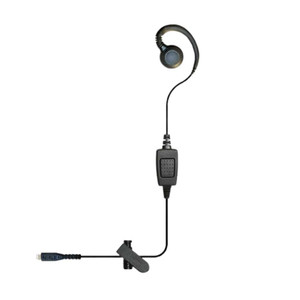 CURL 1-Wire PTT Earpiece with Lightning For Apple
