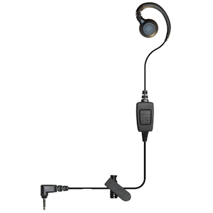CURL 1-Wire PTT Earpiece with 3.5mm Connector For Samsung