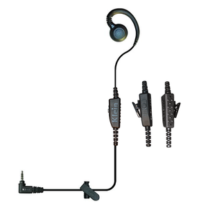 CURL 1-Wire PTT Waterproof Earpiece for Sonim XP3